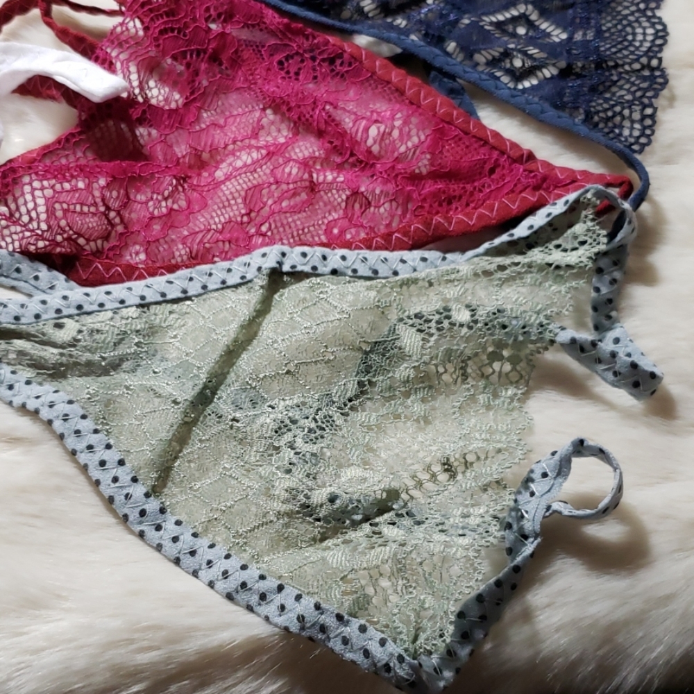 11 pairs of multi colored Women's gstring underwea - Picture 2 of 6